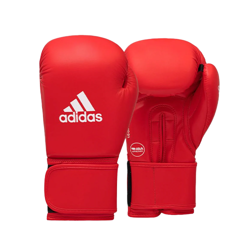 Adidas IBA Boxhandske Röd/blå