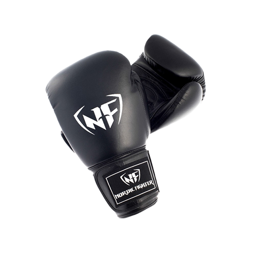 NF Professional Thai Style Boxing Gloves - White